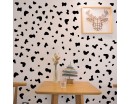 Cow Print Adhesive Stickers Waterproof 